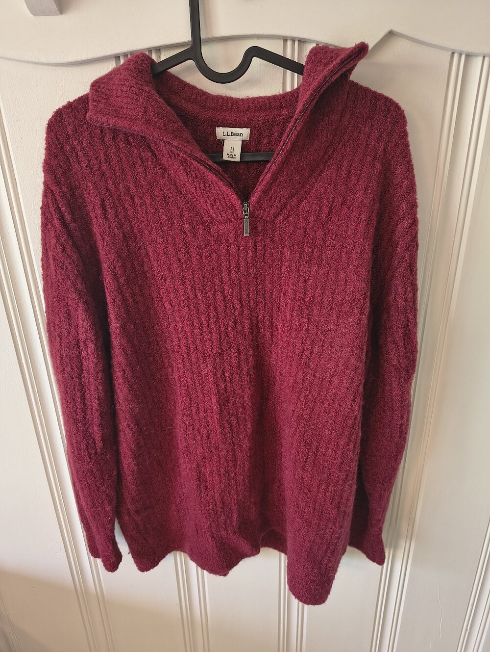 L.L.Bean Medium Quarter-Zip Sweater